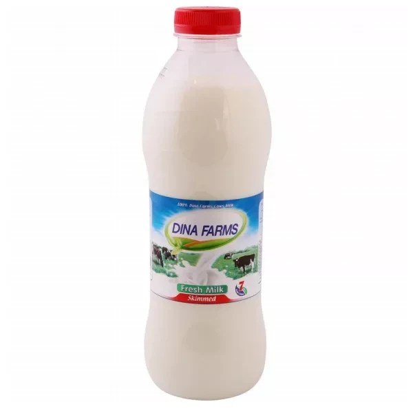 مزارع دينا لبن خالى الدسم 850 مل