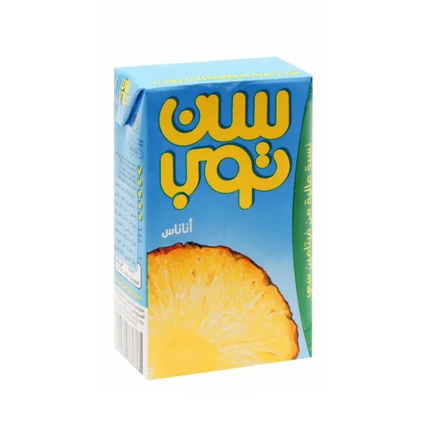 سن توب عصير اناناس 250مل