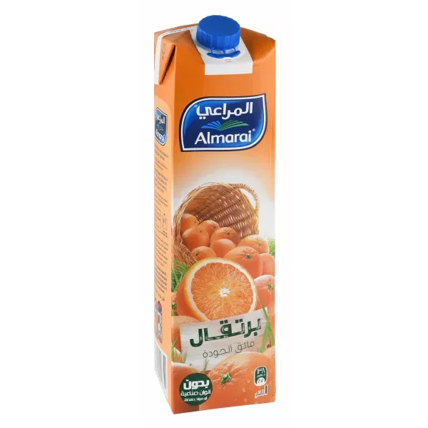 المراعي عصير برتقال 1لتر كرتون