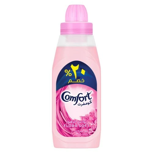 Comfort منعم الأقمشة روز نواعم الزهور 1 لتر عرض